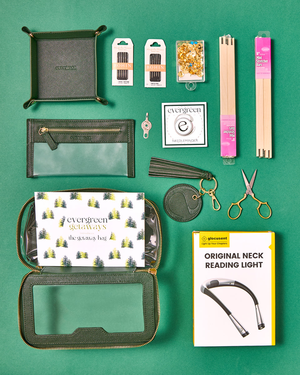 The Getaway Bag – Evergreen Needlepoint