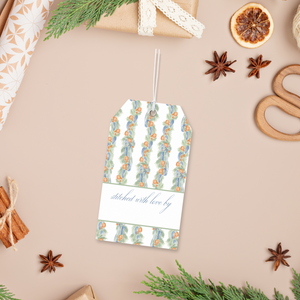 "Stitched With Love" Gift Tag for Needlepoint (4-pack)