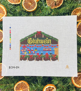 European Christmas Market Stall- Glühwein