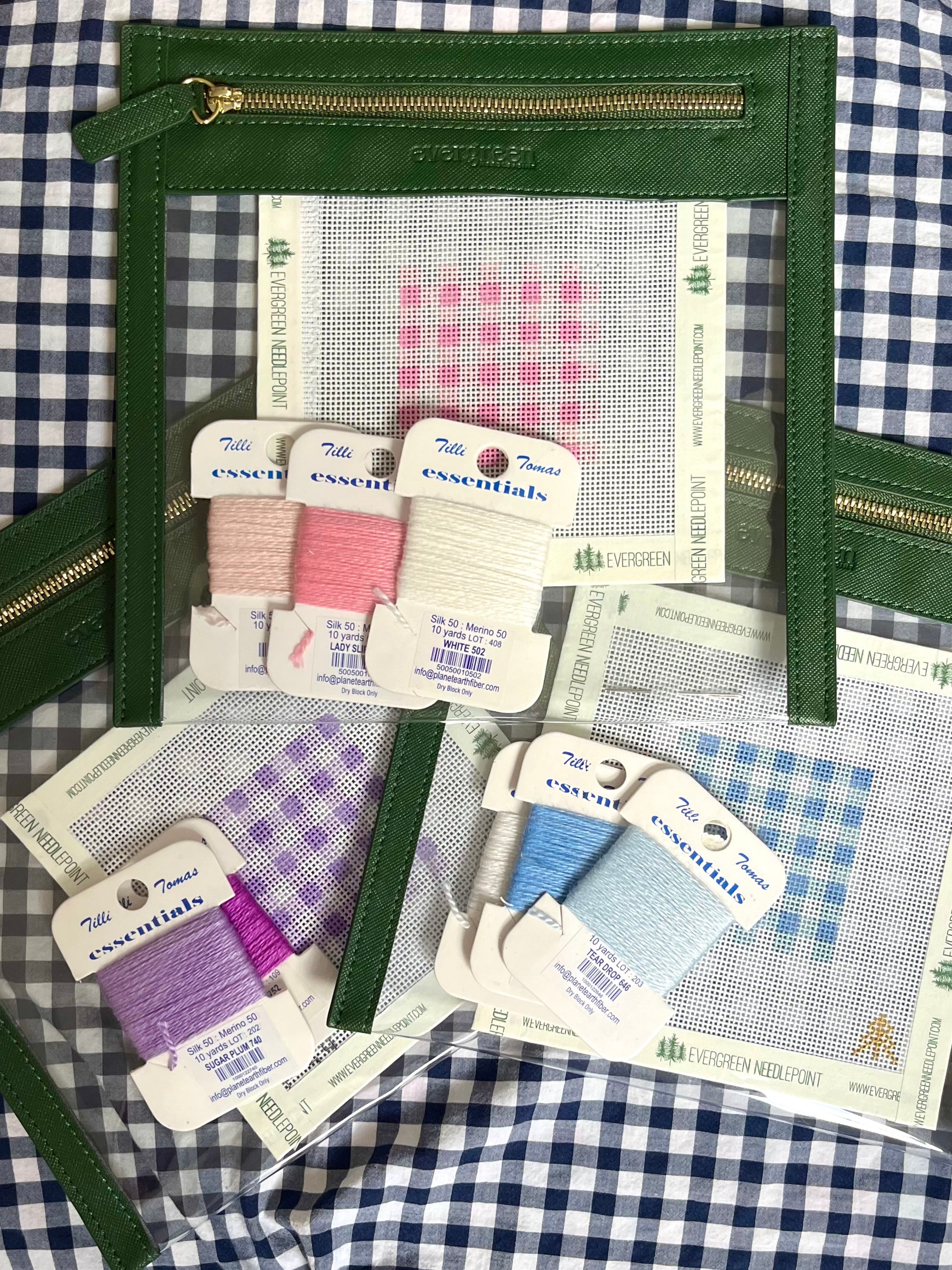 Your First Needlepoint Project- Beginner's Needlepoint Canvas Kit