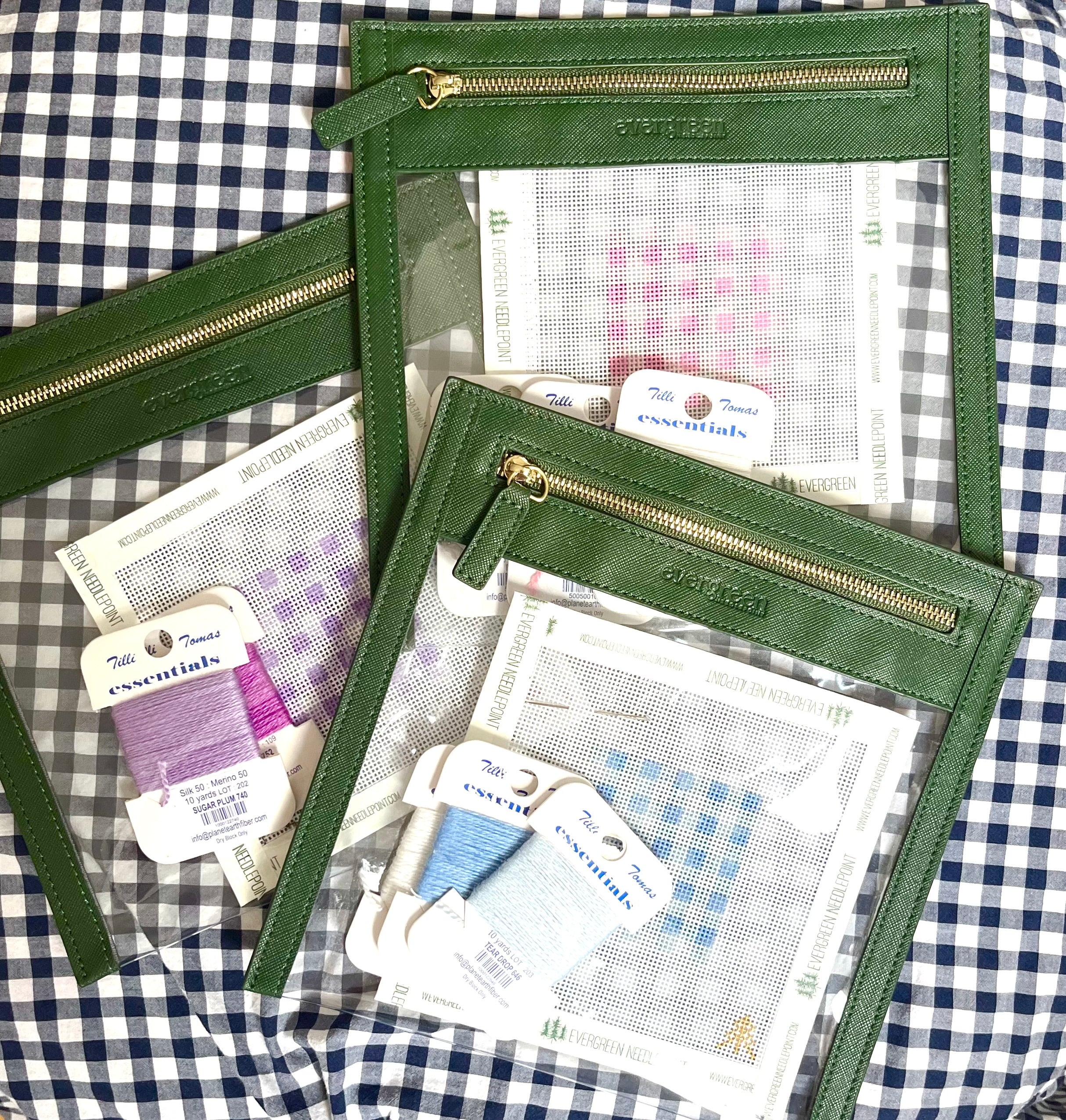 Your First Needlepoint Project- Beginner's Needlepoint Canvas Kit