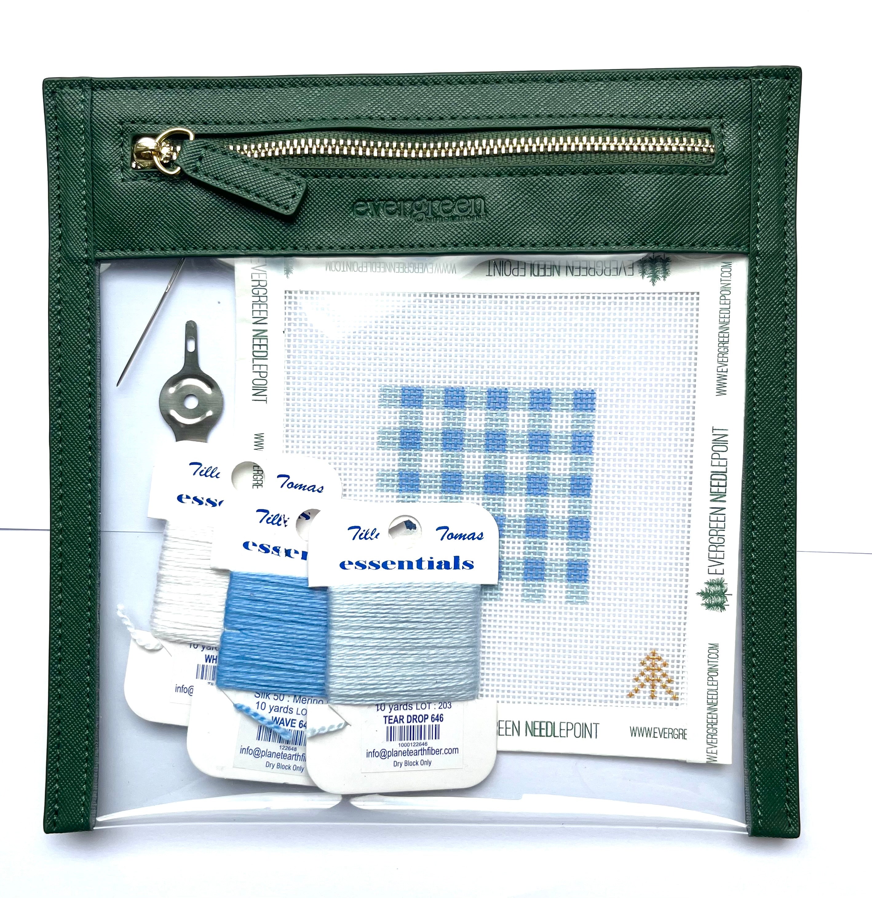 Your First Needlepoint Project- Beginner's Needlepoint Canvas Kit