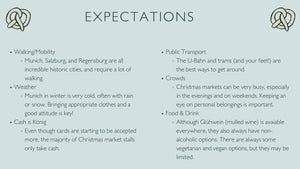 Evergreen Getaways Christmas Markets Tour 2025 - Expectations