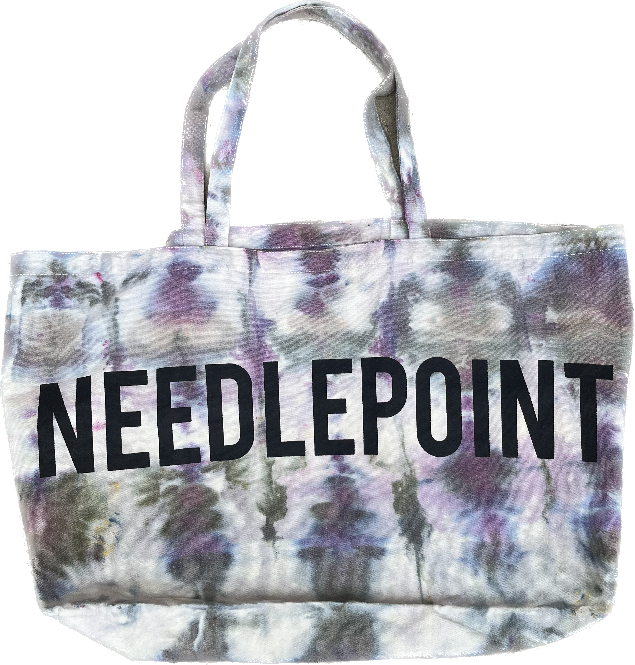 Hand Dyed Needlepoint Bag