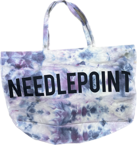 Hand Dyed Needlepoint Bag