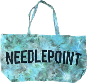 Hand Dyed Needlepoint Bag