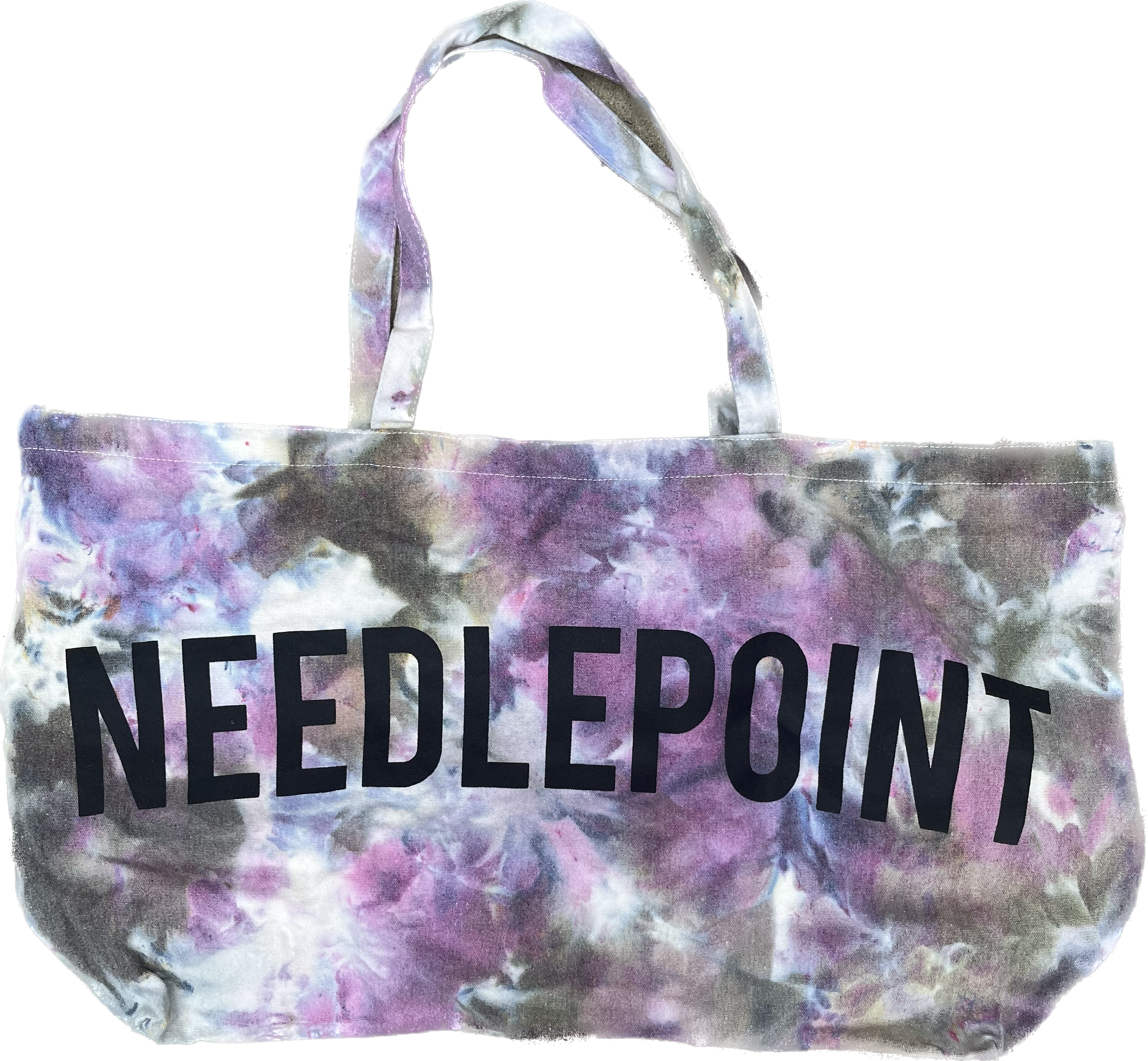 Hand Dyed Needlepoint Bag