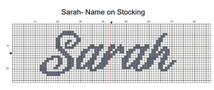 Paint It Yourself: Needlepoint Stocking Names Virtual Class