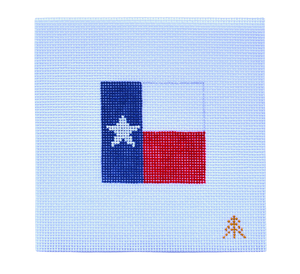 Texas State Flag Can Cozy Kit- Needlepoint Canvas