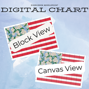 Floral Flag Chart- Digital Download