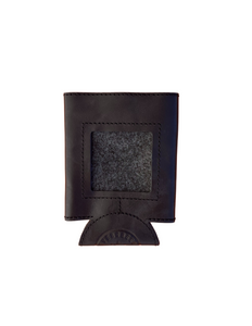 Self-Finishing Leather Can Cozy for Needlepoint, Standard Can, Classics