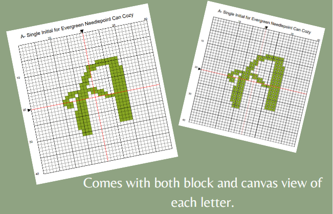 Single Initial Chart "Twirl" Font-Digital Download