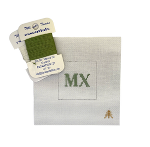 Mx. Needlepoint Canvas Insert for Can Cozy