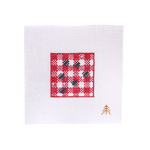 Picnic Ants Needlepoint Canvas Insert for Can Cozy