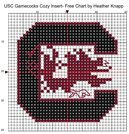 USC Gamecocks Can Cozy Insert- Digital Download