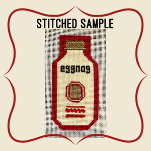 Eggnog Needlepoint Canvas
